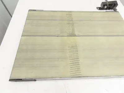 Dorner 2200 Series Flat Belt Conveyor 24"W x 36"L 24V End Drive