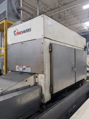 TIMESAVERS, ABRASIVE BELT  DEBURRING/ FINISHING MACHINE