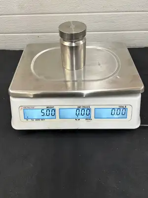 Detecto D60 60 lb Price Computing Scale - Front & Back Display, 110/120v