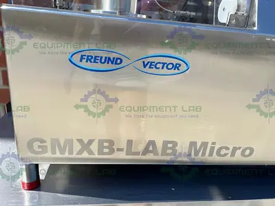 USED FREUND VECTOR MICRO GRANULATOR / MIXER SYSTEM GMXB-LAB W/ 2 L BOWL CAPACITY