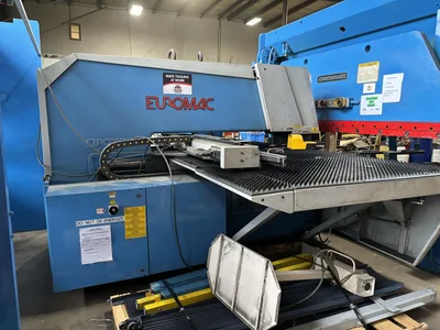 EUROMAC MTX INDEX 33 Ton CNC Turret Punch Press – High-Precision Sheet