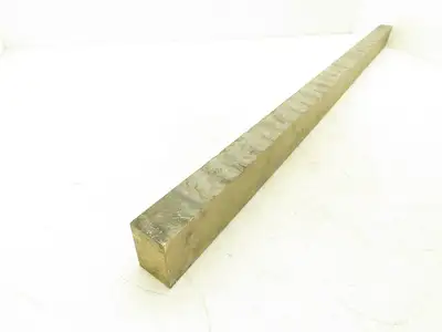 660 Bearing Bronze Stock Rectangle Oversize Flat Bar 1-1/2"x 2-1/2"x 44"L  59lbs