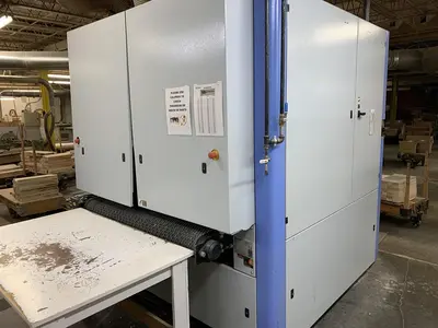 USED BUFTERING OPTIMAT SWT-335-QCH, 50", 3-HEAD WIDE-BELT SANDER