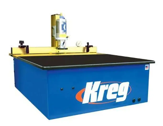 Kreg Benchtop Single-Spindle Pneumatic Pocket-Hole Machine #DK1100TP