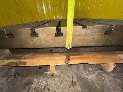 36" X 48" GIDDINGS & LEWIS AIR LIFT ROTARY TABLE: STOCK #23586