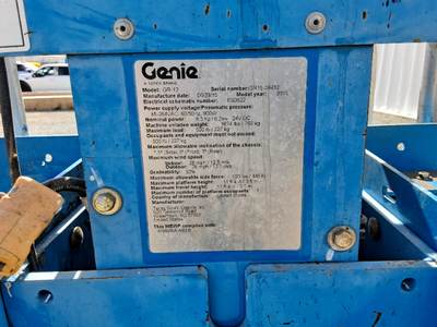 Used 2015 Genie GR-12 Vertical Mast Lifts Texas US | Stack Equipment #1331969