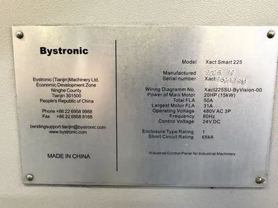 Used 2015 BYSTRONIC XACT SMART 225/4100 Press Brakes Georgia US | The Equipment Hub #1278759