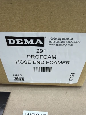 New | in-Stock DemA 291 Restaurant Equipment (Miscellaneous) Indiana US | J&J Industrial Supply #1513157