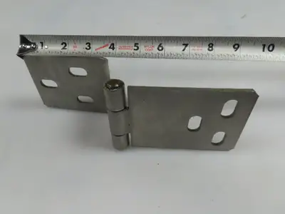 Velko 3-Bolt Stainless Steel Hinge 1-3/4" Offset  9" Open x 3" Wide  SET OF 4