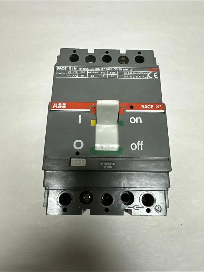 Used ABB SACE S1N Miscellaneous Equipment (Electrical & Power) | Surplus Asset Holdings #1195971