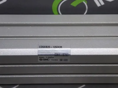 SMC CDQSB20-125DCM Compact Cylinder Used