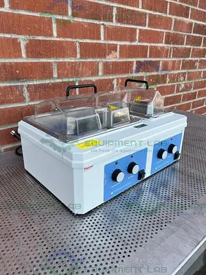 USED THERMO SCIENTIFIC 2253 DUAL WATER BATH 5L AND 10L  99.9 °C