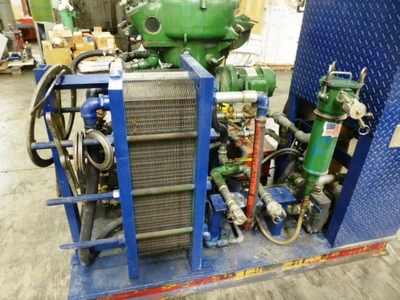 Westfalia OTA 14-00-066 biodiesel purifier skid, SS.
