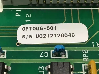 USED OPTIMISED CONTROL OPT006-501