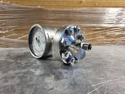 Pressure Gauge w/ Diaphragm Seal