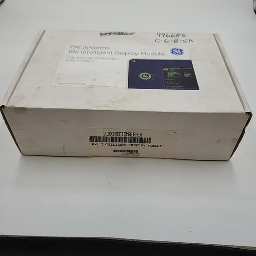 New | in-Stock GE GE ICRXIACCIDM01A-EA RXI INTELLIGENT DISPLAY MODULE N193108 SEALED IN ORIGINAL BOX Interface Monitors | ND Industrial Surplus #1221774