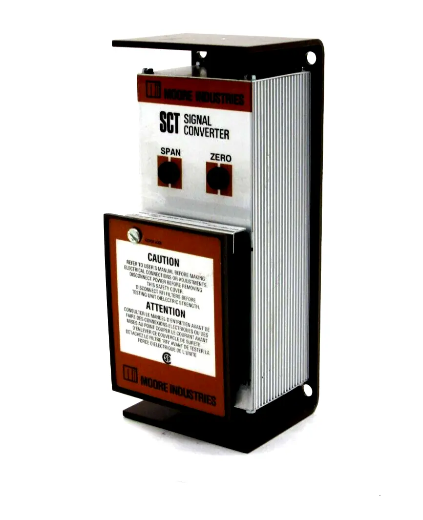 NEW MOORE INDUSTRIES SCT/4-20MA/0-10V/117AC SIGNAL CONVERTER SCT420MA010V117ACST