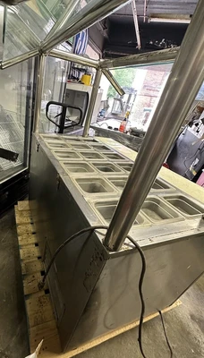 174-0122 Leader 48” Self Contained Sandwich Salad Prep Cooler