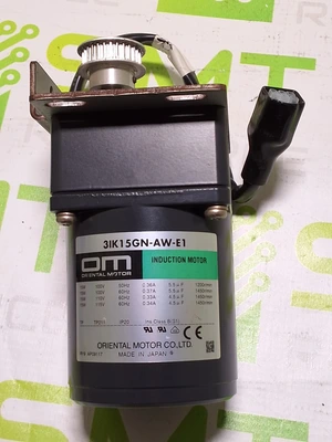 ORIENTAL MOTOR 31K15GN-AW-E1 INDUCTION MOTOR WITH D3409-132 1:10 GEAR HEAD