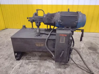 15 HP FABRILINE HYDRAULIC PUMP POWER UNIT: STOCK #23660