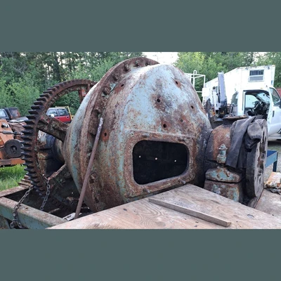 Hardinge 4.5ft Dia. x 16in Conical Ball Mill