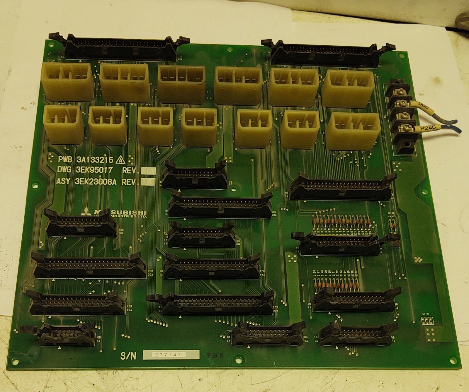 Mitsubishi Circuit Board ASY 3EK23008A / PWB 3A133215