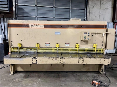 1994 STANDARD AS375-10 SHEARS, HYDRAULIC, (Guillotine) - See Also S4104, S4105 | Diamond Jack Machinery, Inc. (1)