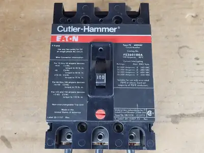 Used EATON CUTLER-HAMMER FS360100A Switchgears British Columbia CA | Lenmark #409361
