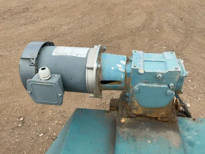 Chip Conveyor, Marathon 1/2hp 208-230/460 Volt 3 Phase Motor, approx. 90” long overall, 9” wide conv...