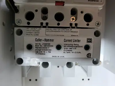 50/100 Amp Circuit Breaker HFD3050/HFD3100 Bucket for Freedom 2100 MCC Frame