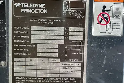 Used 1999 PRINCETON D50 Internal Combustion Forklifts: Pneumatic Tire Georgia US | Proxy Equipment #1385078