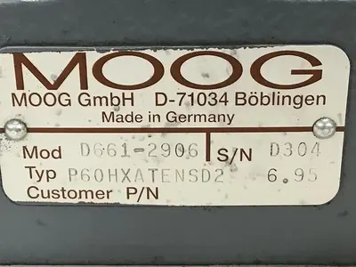 USED MOOG D661-2906