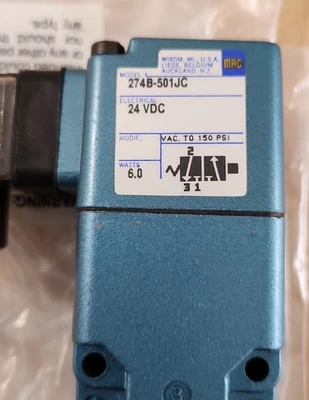 NEW Mac Valves 274B-501JC
