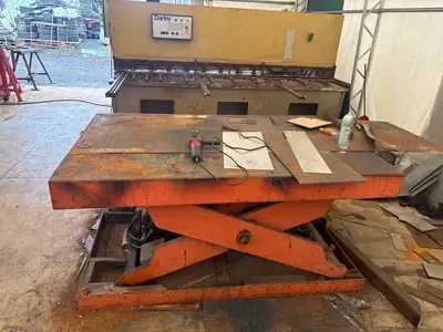 Used 1987 DARLEY GS 3100 X 10 Power Squaring Shears (Inch) British Columbia CA | Lenmark #838706