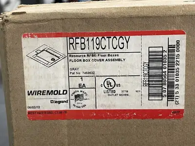 NEW WIREMOLD RFB119CTCGY