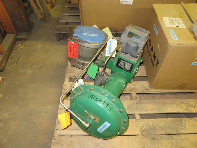 Fisher 6" V150 V-Ball Control Valve with actuator and positioner , Remanufactured to New