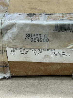 1/8"x 14" 10 lb Super C 11964200 Premium Arc Welding Rods Carbon Steel Electrode
