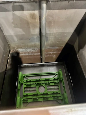 RAMCO DIP TYPE PARTS WASHER - STAINLESS