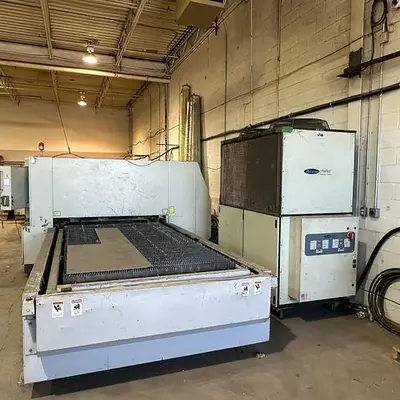 Mitsubishi 4000 Watt CO2 CNC Laser Model 3015 LVP-Plus