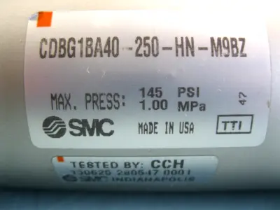 USED SMC CDBG1BA40-250-HN-M9BZ