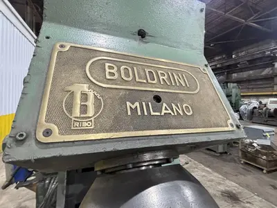 1/2" X 13' BOLDRINI MODEL #RIB0-13-HY HYDRAULIC HEAD FLANGER & DISHING MACHINE: STOCK #23190
