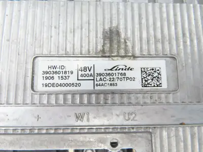 Linde 3903601819 Forklift Motor Controller Module 48VDC Removed From E20C