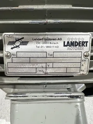 USED LANDERT MOTOREN 80-19-R4c