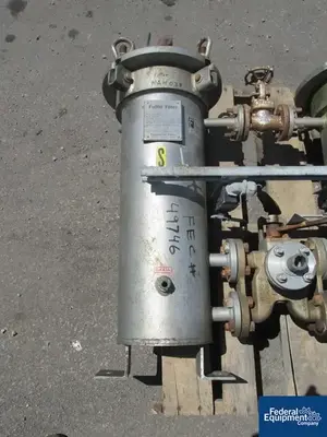 USED Fulflo 8" FULFLO DUAL BASKET FILTERS, S/S, 150#