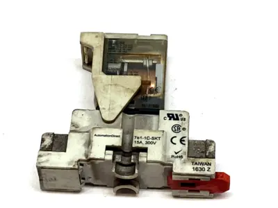 Used AutomationDirect Relay 24VDC W/ 781-1C-SKT DIN Rail Socket 15A Relays & Switches Michigan US | Maverick Industrial Sales #1395187