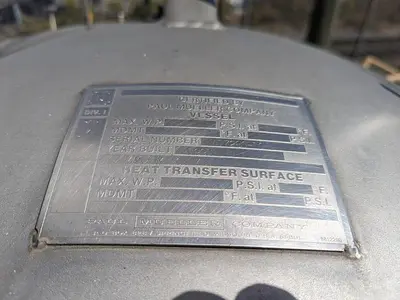 Paul Mueller SS Tank with Agitation