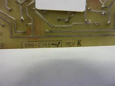 USED SCI 080-2369-1 REV K