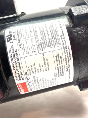 USED DAYTON IBC MIXER BUNG 1/2HP 115/230V 450RPM