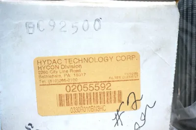 NEW HYDAC 02055592 FILTER ELEMENT