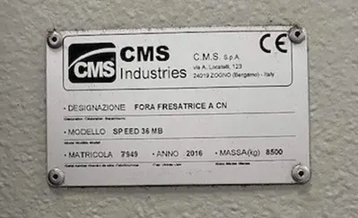 Used 2016 CMS BREMBANASPEED MB-36 Stone Equipment Georgia US | The Equipment Hub #162956